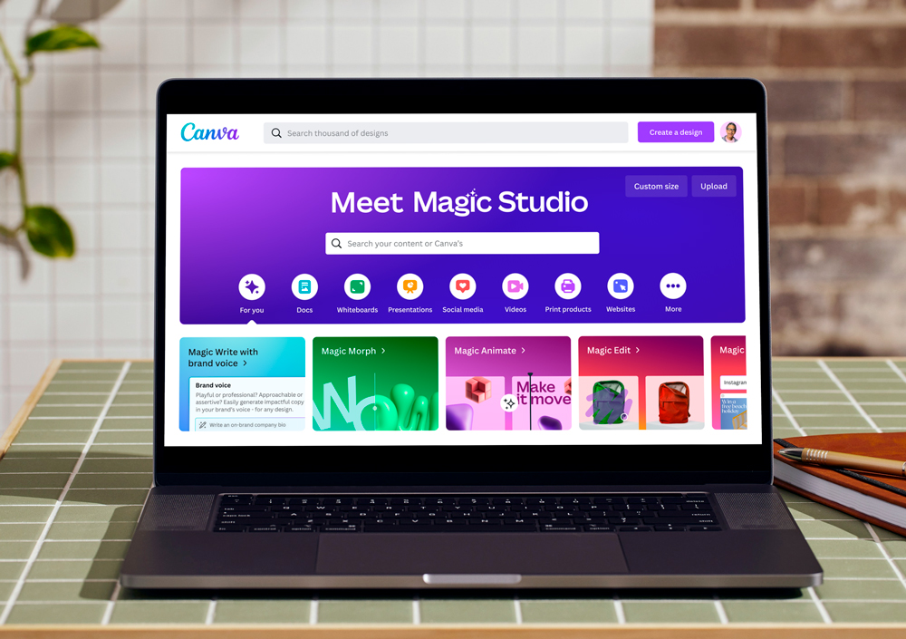 Magic Studio – KI-Design-Plattform für kommerzielle Nutzung