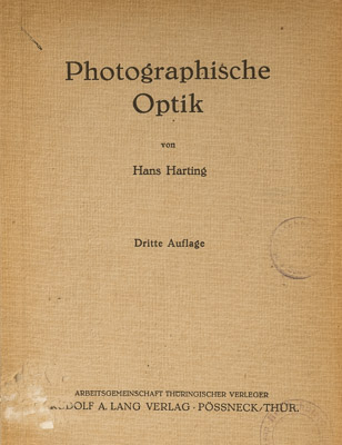 Photographische Optik, Harting